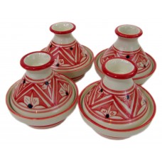 Le Souk Ceramique Nejma 0.035 Qt. Stoneware Round Tagine LSQ1818